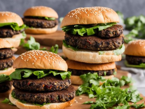 Black Bean Vegan Burger Recipe