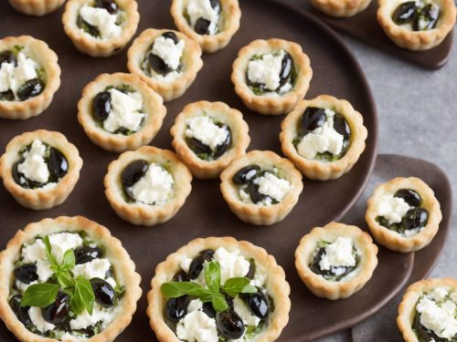 Black Olive & Goat's Cheese Tartlets