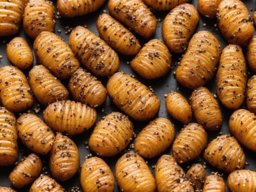 Black Pepper Hasselback Potatoes