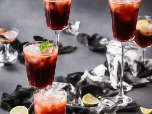 Black Velvet Cocktail