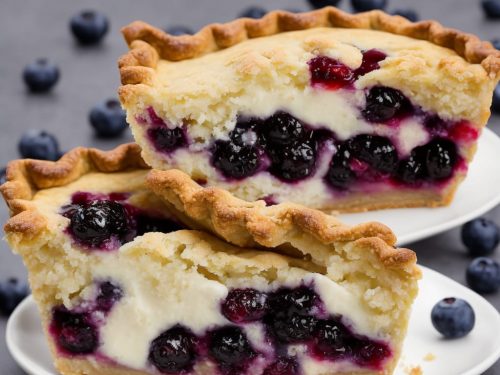 Blackberry and Blueberry Pie