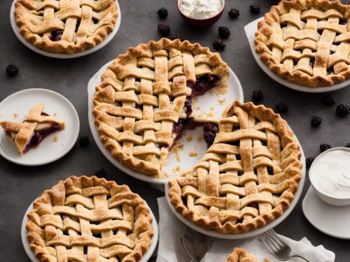 Blackberry & Apple Lattice Pie