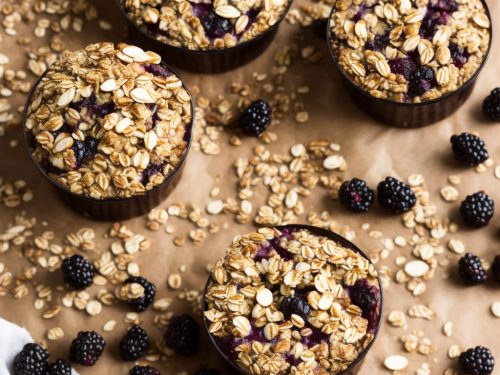 Blackberry & Apple Oat Bake