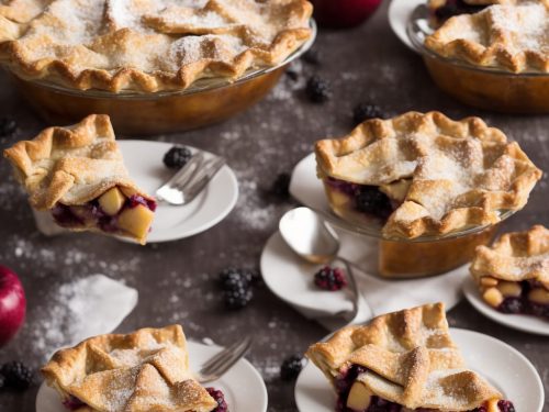 Blackberry & Apple Pie