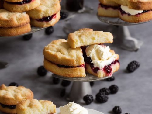 Blackberry & Clotted Cream Shortcake