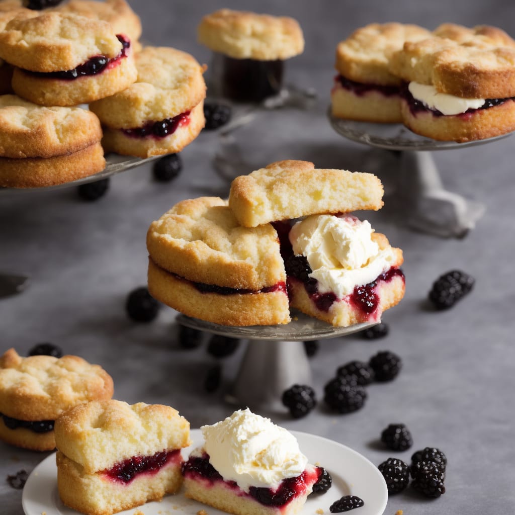 Blackberry & Clotted Cream Shortcake