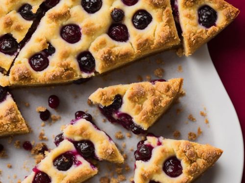 Blackcurrant Bakewell Tart