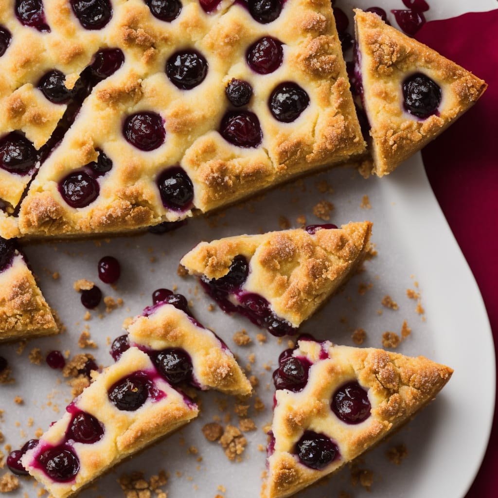 Blackcurrant Bakewell Tart