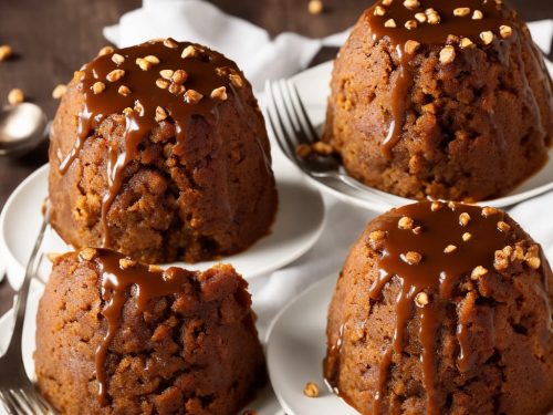 Blitz-&-Bake Sticky Toffee Christmas Pudding