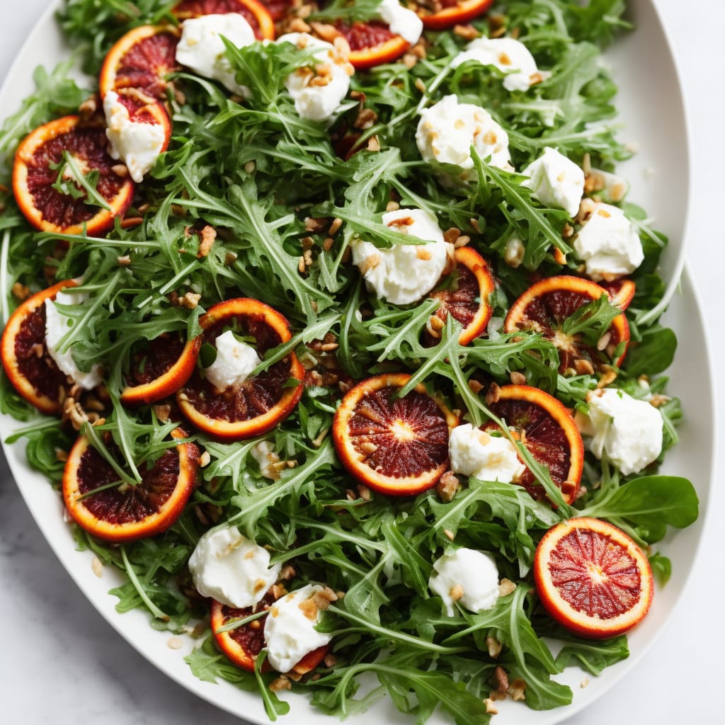 Blood Orange, Mozzarella & Rocket Salad