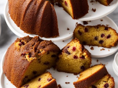 Blood Orange & Olive Oil Bundt Cake