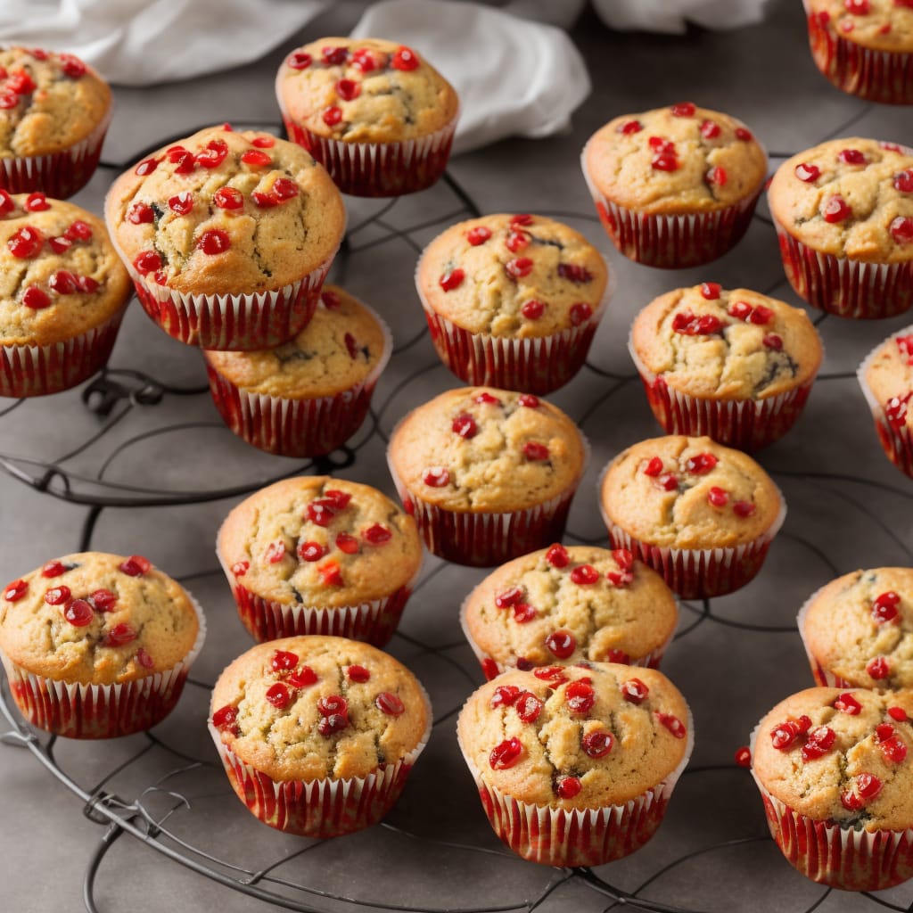 Blood Orange & Poppy Drizzle Muffins