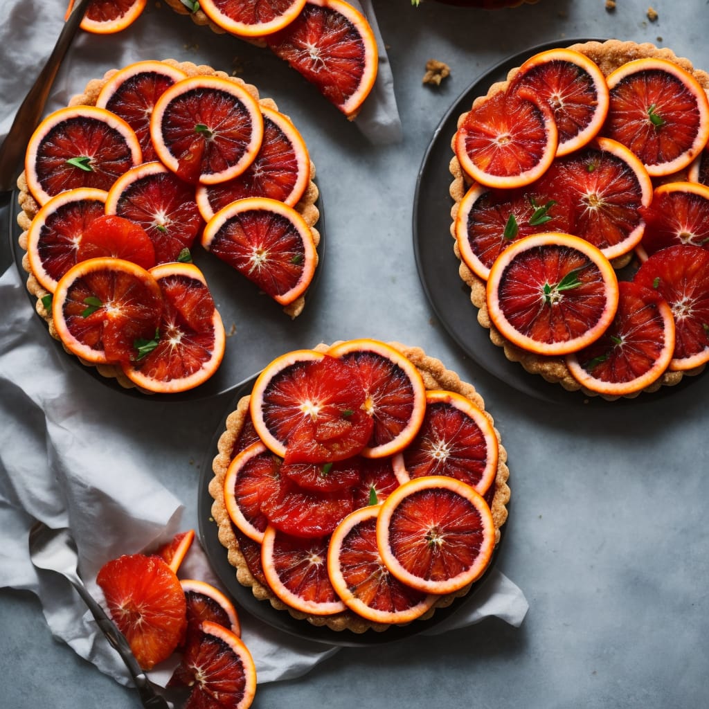 Blood Orange Tart