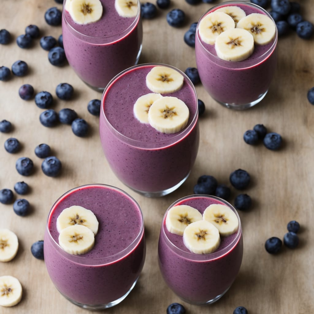 Blueberry & Banana Power Smoothie