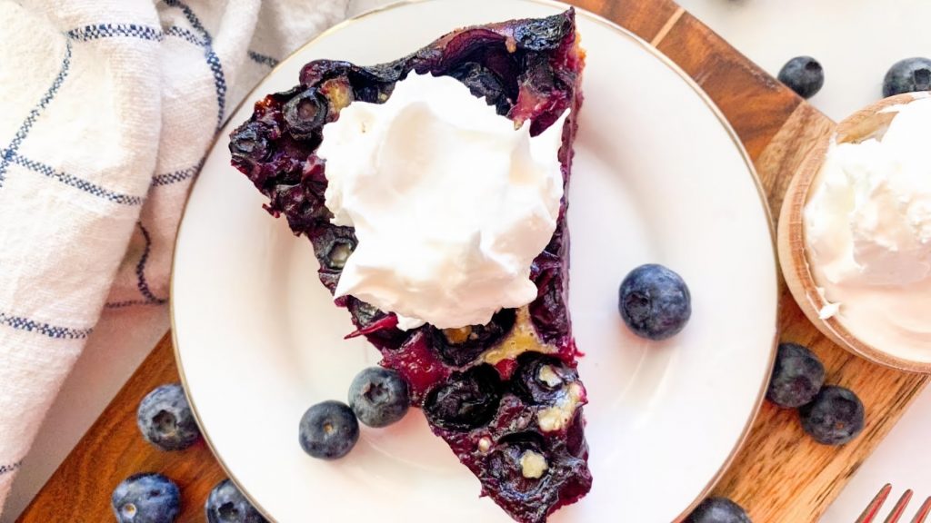 Blueberry Brunch Clafoutis