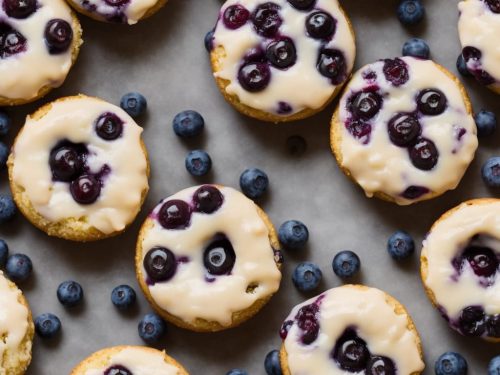 Blueberry Cheesecake Doughnuts