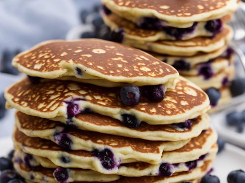 Blueberry Cheesecake Pancakes