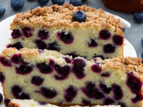 Blueberry Sour Cream Coffee Cake