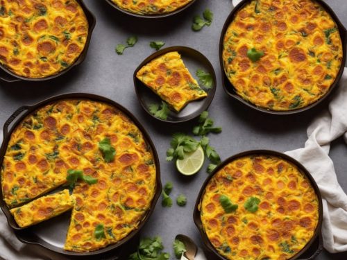 Bombay Potato Frittata