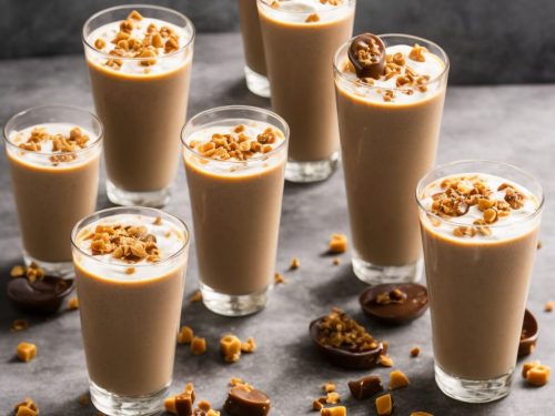 Boozy Caramel Mini Shakes