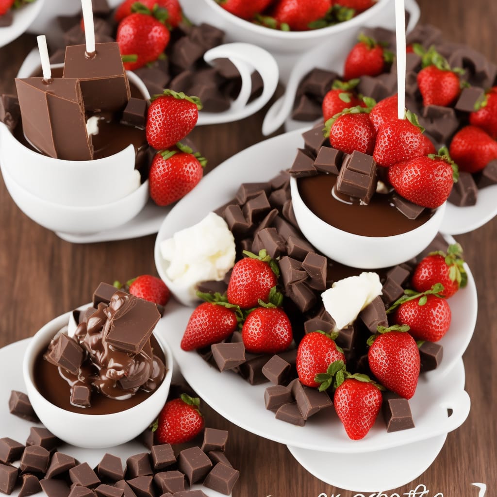 Boozy Chocolate Fondue