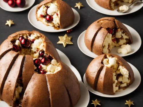 Boozy Christmas Bombe