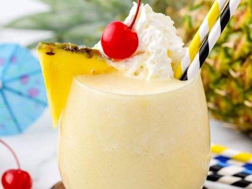 Boozy Pineapple & Coconut Sundae