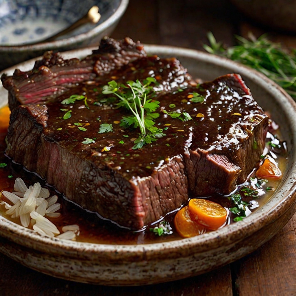 Braised Beef with Ginger