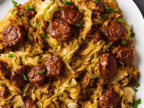 Braised Cabbage with Pork