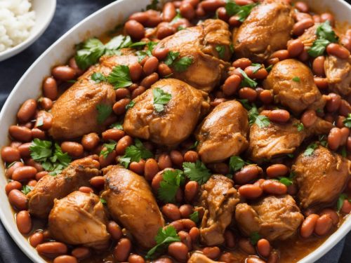 Braised Chicken & Beans