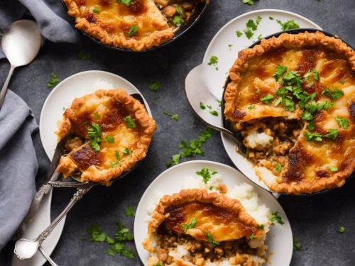 Braised Pork Cottage Pie with Celeriac Topping