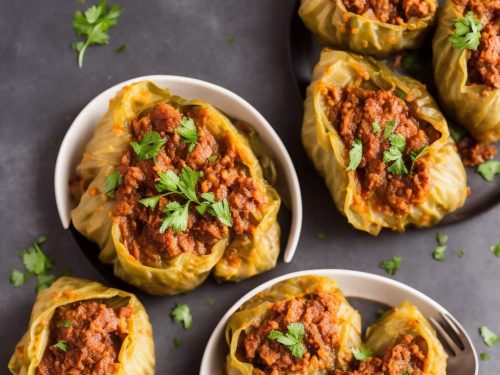 Braised Stuffed Cabbage