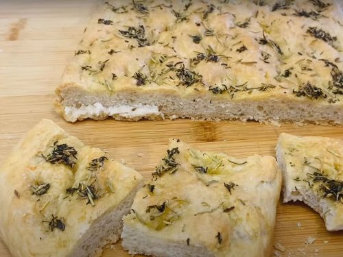 Bread Machine Focaccia