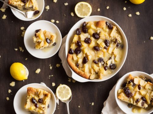 Bread Pudding with Lemon Sauce