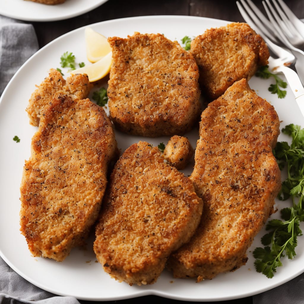 Breaded Baked Pork Chops Recipe