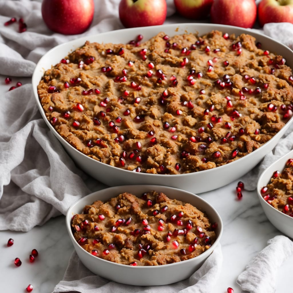 Brenda's Apple and Pomegranate Crisp Recipe