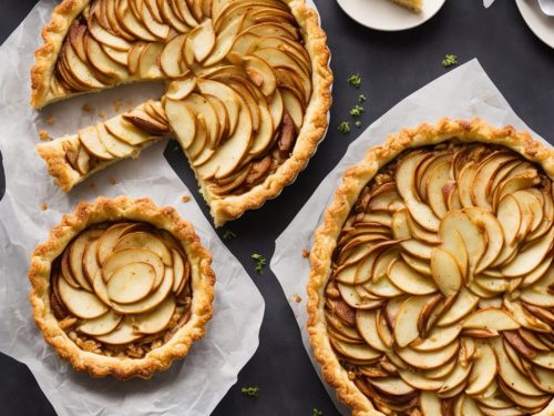 Brie, Apple & Onion Tart