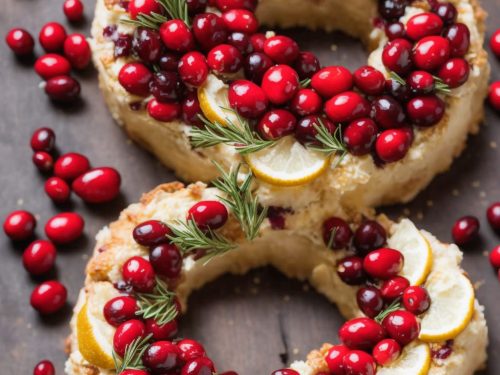 Brie & Cranberry Wreath