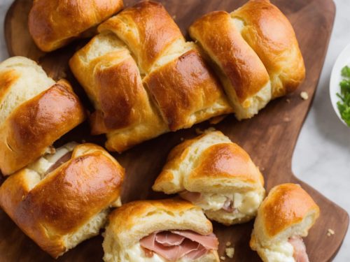 Brie Wrapped in Prosciutto & Brioche