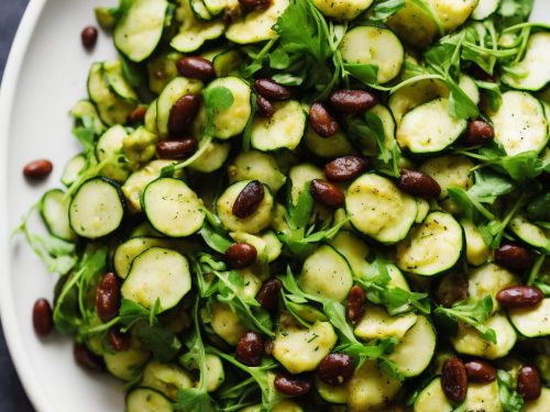 Broad Bean & Courgette Salad