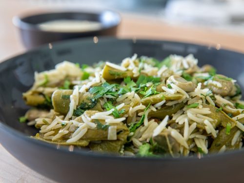 Broad Bean & Dill Pilaf