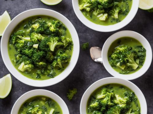 Broccoli and Kale Green Soup