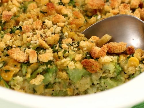 Broccoli-Corn Casserole Recipe