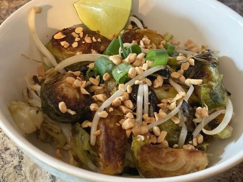 Brussels Sprouts Pad Thai