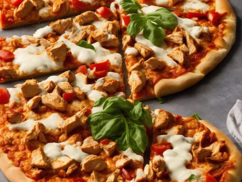 Buffalo-Style Chicken Pizza