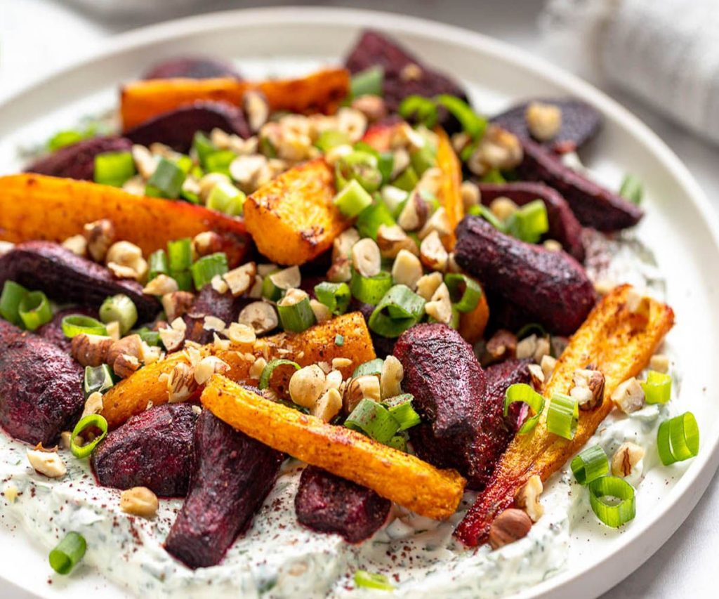 Bulgur Wheat with Carrots & Hazelnuts