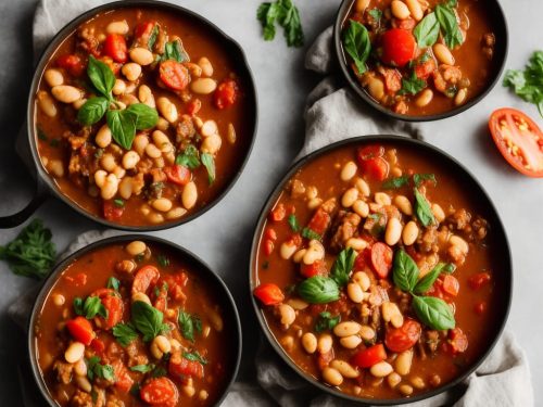 Butter bean & tomato stew