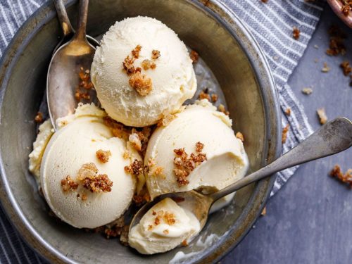 Buttermilk, Brown Sugar & Rye Bread Ice Cream