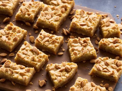 Butternut Bakewell Bars