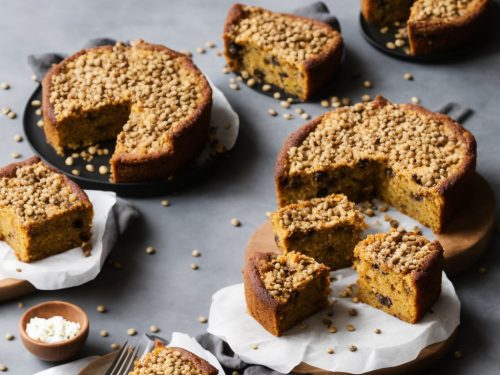 Butternut, Chestnut & Lentil Cake